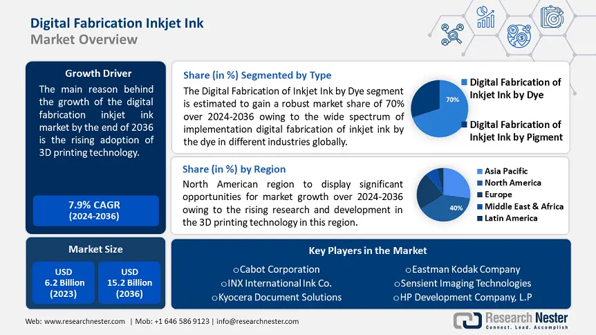 Digital Fabrication Inkjet Inks Market overview